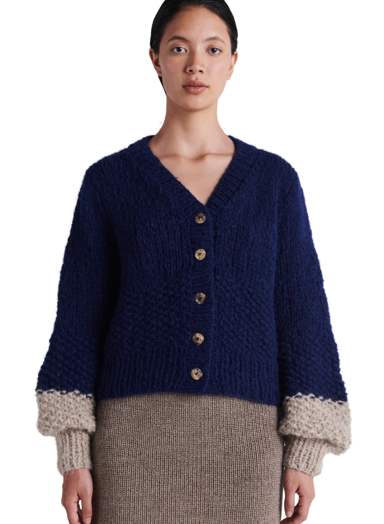 HANAQ cardigan (pre-order) AYNI universe